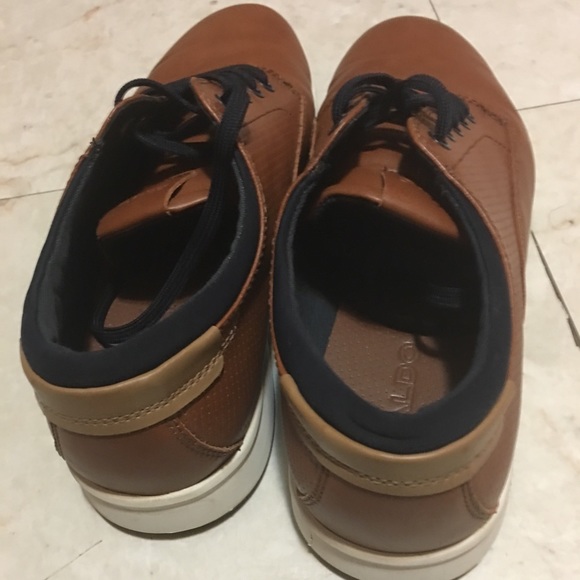ALDO Shoes Brown Faux Leather Great Condition - Picture 2 of 3